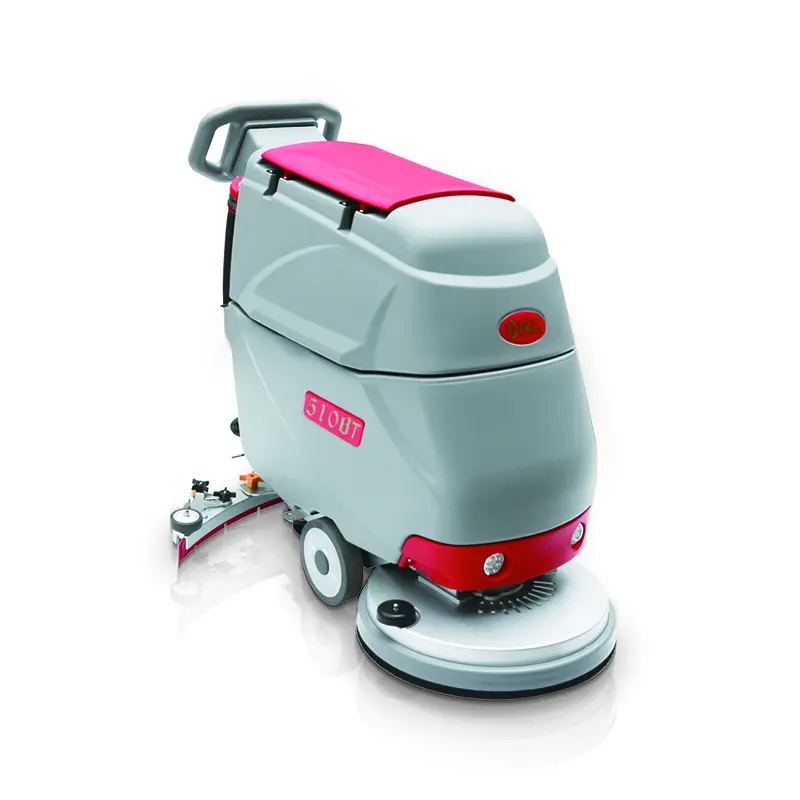Electric Hand Push Floor Scrubber