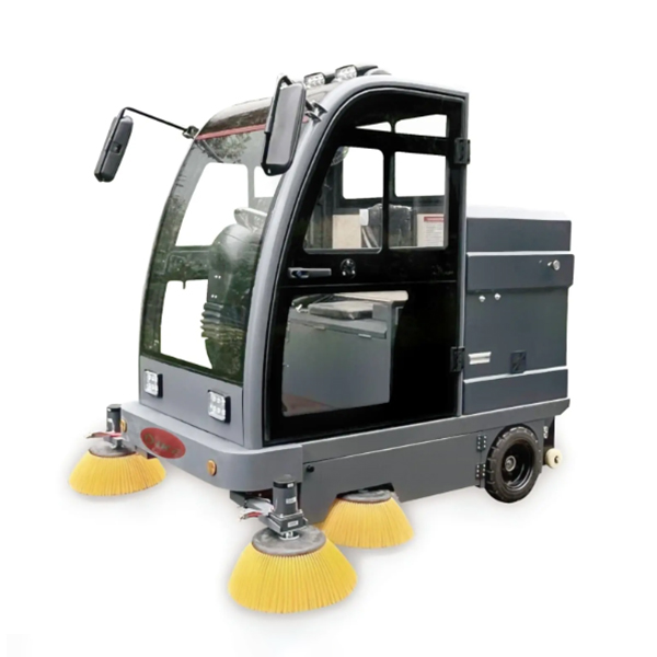Enclosed Ride-On Sweeper