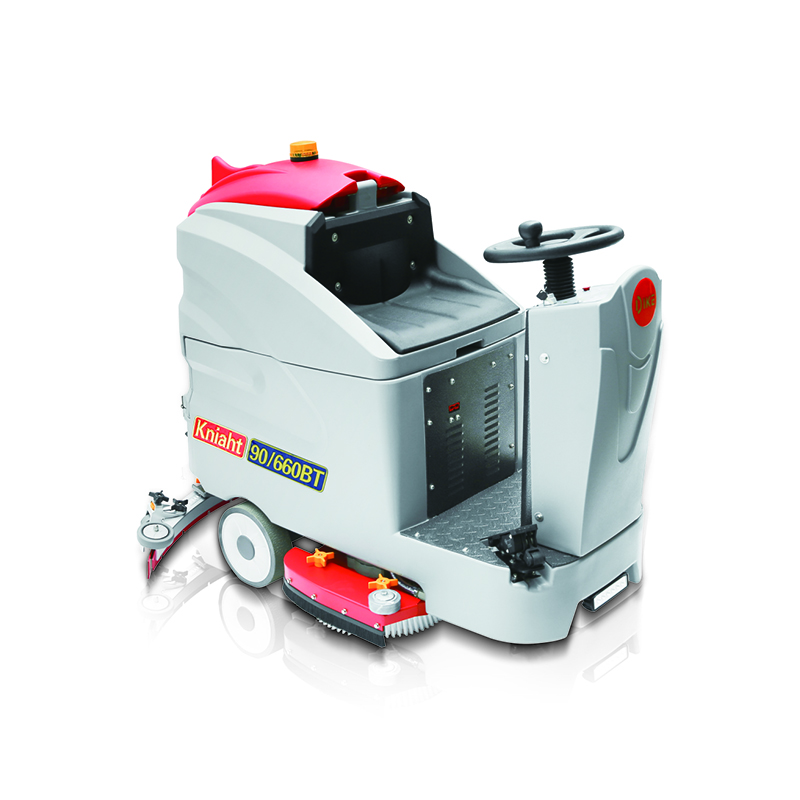 Industrial Ride-On Floor Scrubber